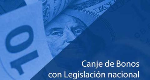 Canje de bonos emitidos con legislación argentina