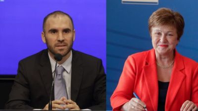 Guzmán, tras reunirse con Georgieva: ?seguimos trabajando para solucionar el problema de deuda insostenible con el FMI que dejó la administración anterior?