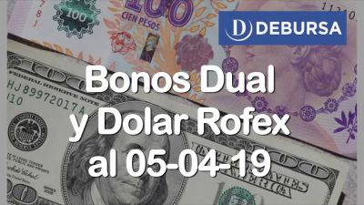 Bono Dual - Dolar Rofex (dolar futuro) al 5 de abril 2019