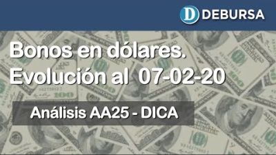Bonos argentinos emitidos en dólares. Análisis al 7 de febrero 2020