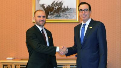 Martín Guzmán se reunió con el secretario del Tesoro de EEUU: respaldo del gobierno de Trump en la negociación con el FMI