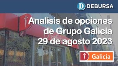 Análisis de opciones de Grupo Galicia. 29 de agosto 2023