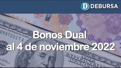Análisis bonos Dual al 4 de noviembre 2022