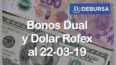 Bono Dual - Dolar Rofex (dolar futuro) al 22 de marzo 2019