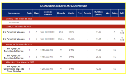 Licitaciones públicas y privadas - 14 de marzo 2025