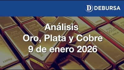 Análisis Metales (oro, cobre, plata) al 9 de enero 2026