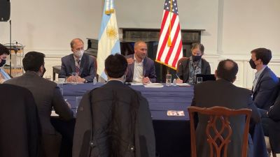Martín Guzmán se reunió con inversores en Nueva York y les prometió "previsibilidad" y "reglas clara