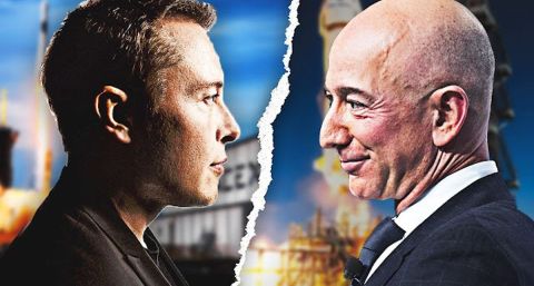 Fin de racha para los dos hombres más ricos del mundo: Elon Musk y Jef Bezos perdieron USD 100.000 milllones en lo que va del año