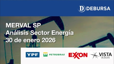 MERVAL SP - Análisis del sector energético al 30 de enero 2026