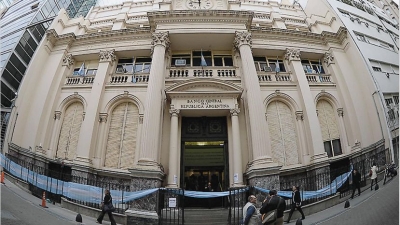 Desde que el BCRA puede intervenir, el Merval gana un 20% y cae el riesgo país