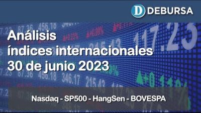 Análisis índices internaciones (Nasdaq - SP500 - HangSen - Bovespa) al 30 de junio