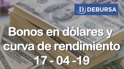 Bonos argentinos en dólares al 17 de abril 2019