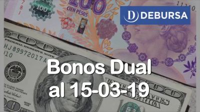 Bono dual al 15 de marzo 2019