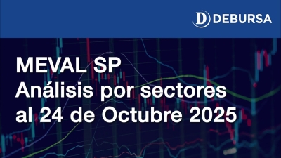 MERVAL SP - Análisis por sectores al 24 de octubre 2025