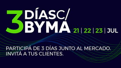 Ciclo de charlas "3 dias con BYMA"
